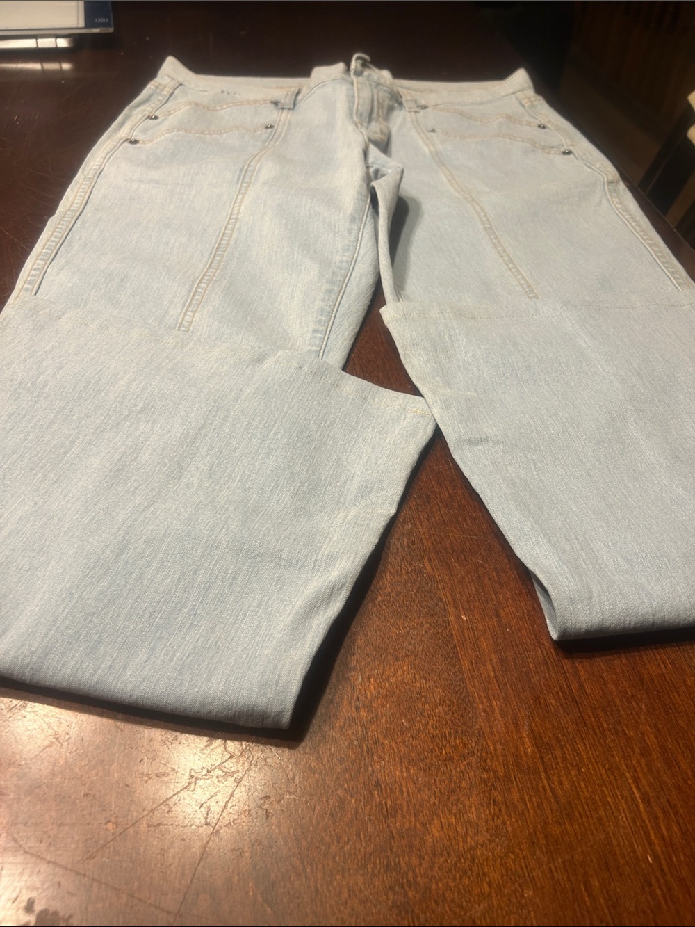 Calvin Klein Light Blue Relaxed flare women’s jeans